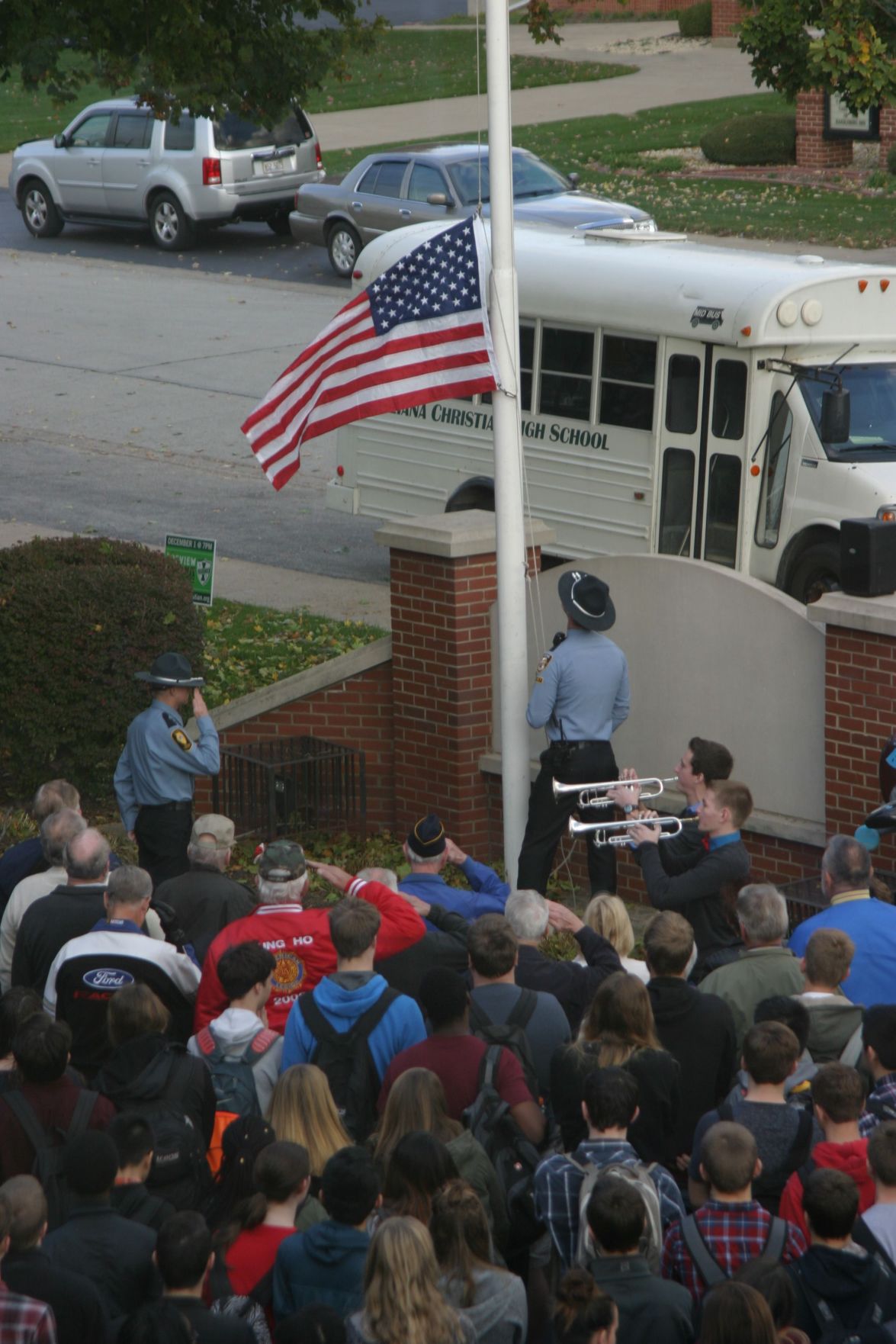 Illiana Christian High School honors veterans